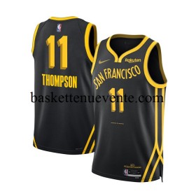 Maillot Basket Golden State Warriors Klay Thompson 11 Nike 2023-2024 City Edition Noir Swingman - Homme